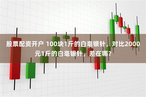 股票配资开户 100块1斤的白毫银针，对比2000元1斤的白毫银针，差在哪？